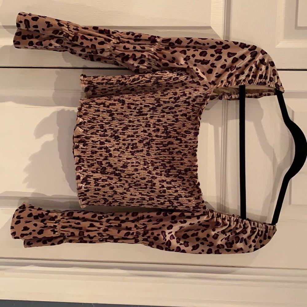 Cheetah print top
